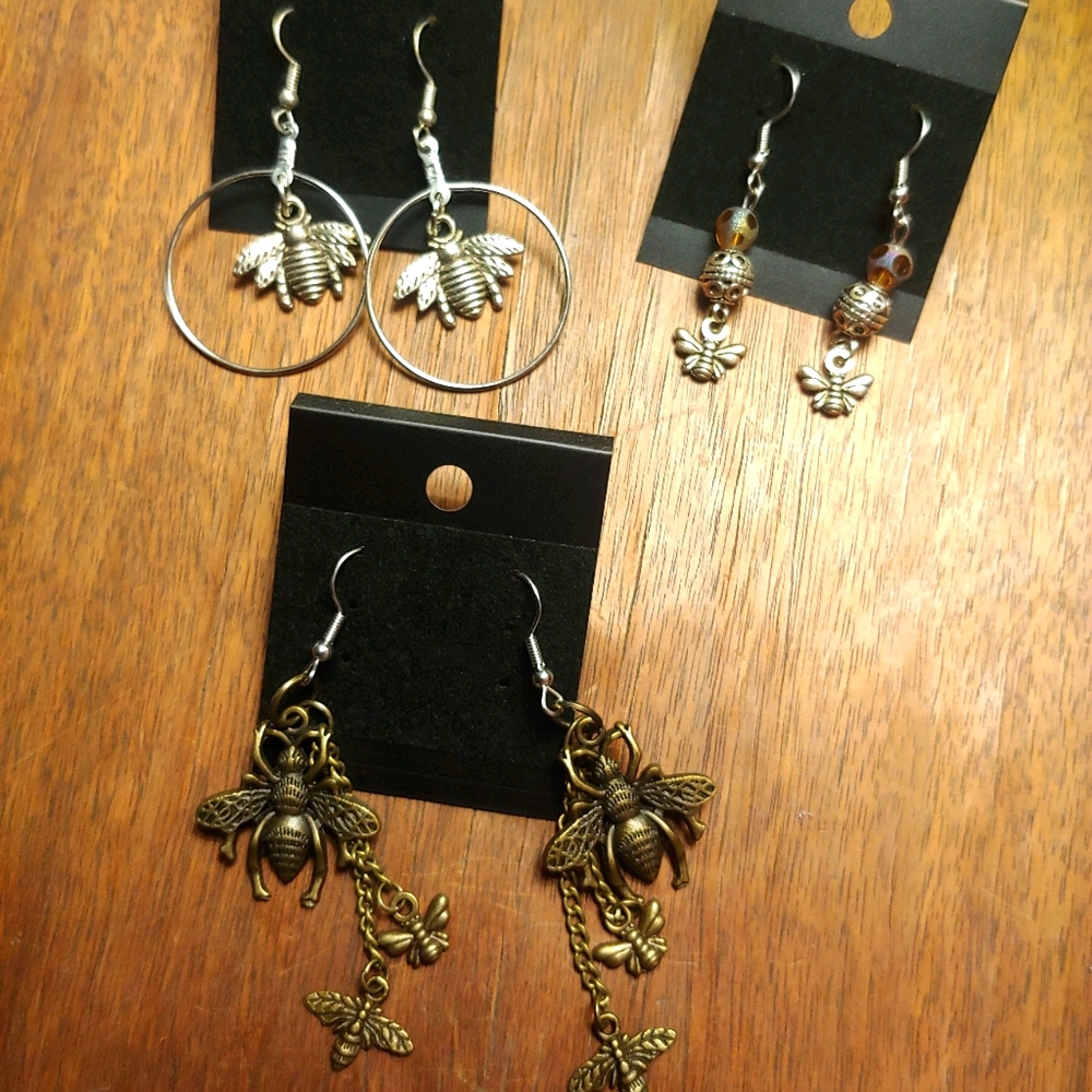 Bee earring bundle